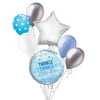 Twinkle Little Star Baby Boy Balloon Bouquet Party Decoration Shower Blue