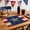 B, variant on Wooowa Independence Day Themed Washable Heat Resistant Placemat Patriotic Table Mat Ideal for 4th of July Decorations Patriotic Decor Suitable for Holiday Party Restaurant Dining Layout