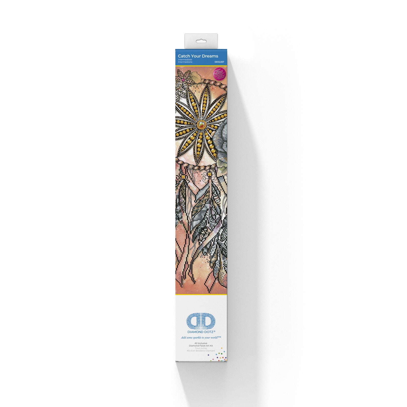 Diamond Dotz Catch Your Dreams Dreamcatcher Diamond Painting Kits for Adults - Diamond Art Kits a Relaxing Creative Craft Kit with Dotz Gems 28.4"x18.5"