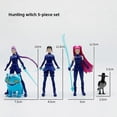 thumbnail image 4 of 12Pcs/Set Kpop Action Figure Toy Derpy Tiger Rumi Mira Zoey Sussy Figurine Doll Anime Collection Gift, 4 of 5
