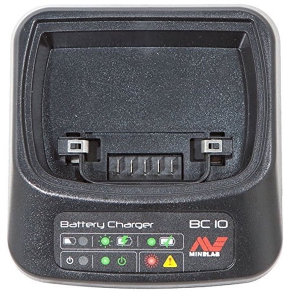 Minelab Charging Cradle BC10 Battery Charger CTX-3030 & GPZ-7000 Detectors