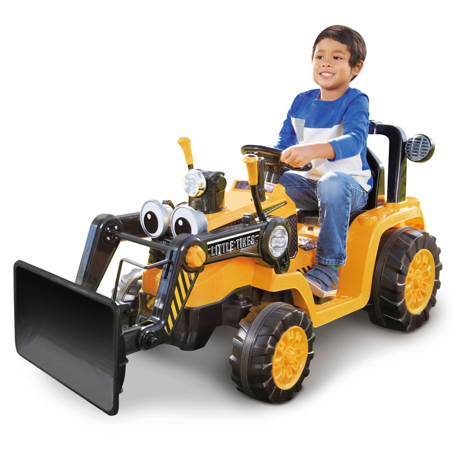 battery powered excavator toy