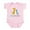 Petal Pink, variant on CafePress - Giraffe Little Brother Infant Bodysuit - Baby Light Bodysuit, Size Newborn - 24 Months