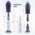 thumbnail image 2 of Silicone Baby Bottle Brush, 3 in 1 Baby Bottle Cleaning Brush, Suitable for Baby, 2 of 5