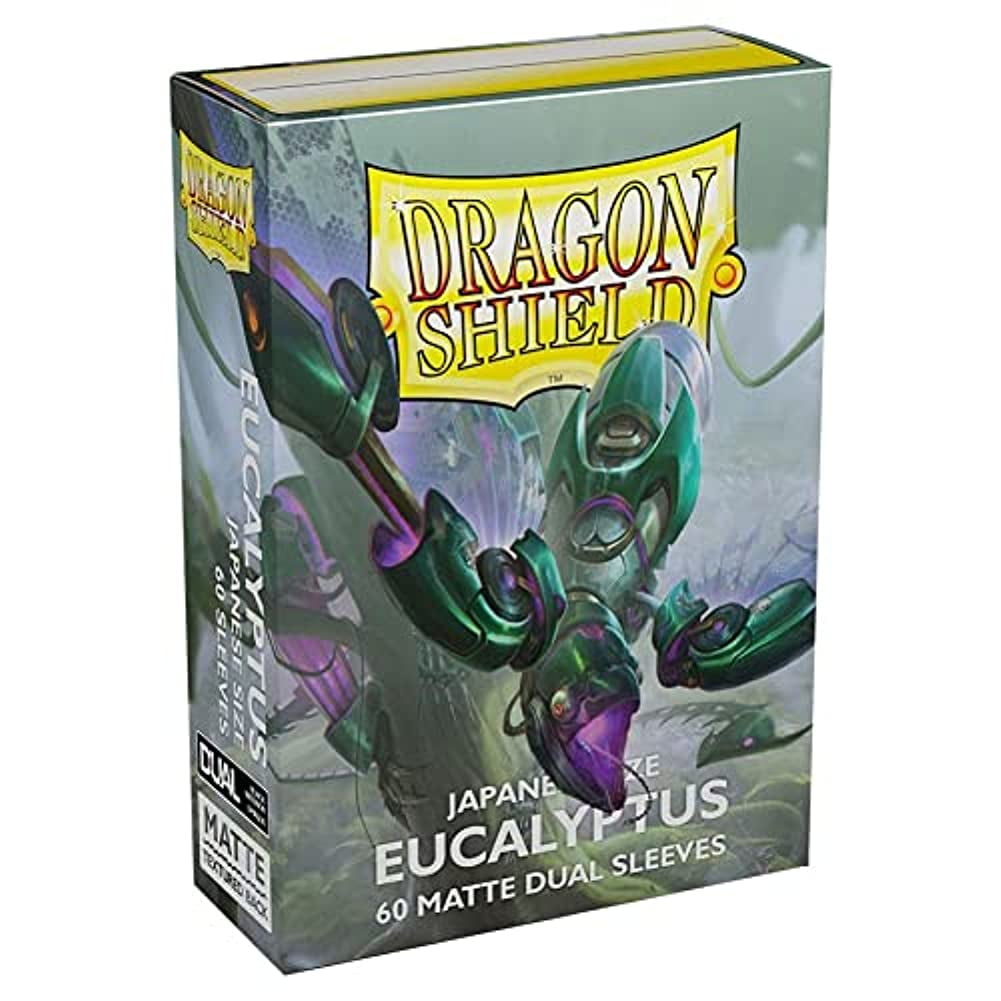 Dragon Shield Classic Mini Japanese Card Sleeves - 2 Pack Value Bundle (White, 60 Sleeves Per Box)