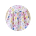 thumbnail image 4 of XXWXYD Toddler Girls Boho Dress Sleeveless 𝖥loral Print Summer Princess Casual Beach Sundress Playwear Kids Vacation Garden Par𝗍y Bohemian Chic Outfit, 4 of 4