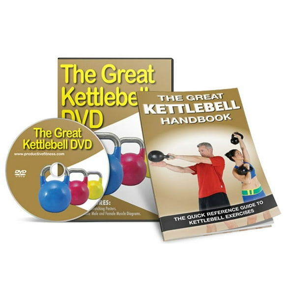 Productive Fitness The Great Kettlebell Exercise Handbook & DVD Set