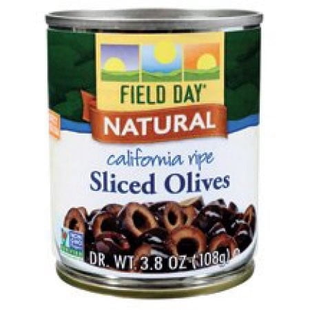 BLACK SLICED CALIFORNIA RIPE OLIVES