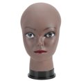 thumbnail image 1 of Sombrero Modelo De Cabeza De Piel Marrón, Modelo De Cabeza De Maniquí, Modelo De Cabeza, Sombrero, Gafas Para Pelucas ANGGREK Mannequin Head, 1 of 8