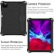 thumbnail image 2 of f1d For iPad Pro 11 (2024) Case Hand Strap Kickstand Honeycomb EVA t1n Cover with Shoulder Strap - P, 2 of 5