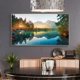 thumbnail image 3 of 1pc Nature Landscape Mountain Wall Poster, Wall Art Canvas Painting, 15.7*31.5in Frameless, 3 of 4