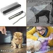 BNITCULT Cat Laser Pointer Toy,USB Rechargeable for Cats Dogs Chaser Toys, Interactive Exercise Multi Pattern Pet Command Light,7 in 1 Function,5 Pattern