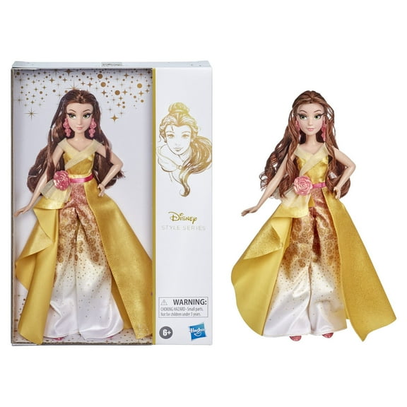 Disney Princess Style Series 08 Belle, Includes Shoes and Earrings