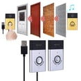 thumbnail image 4 of Timbre de intercomunicador inalámbrico, intercomunicador de voz eléctrico multifunción Timbres de puerta de intercomunicador de timbre de Plata Hugo timbre de puerta con intercomunicador inalámbrico, 4 of 10