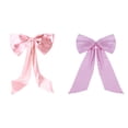 thumbnail image 2 of Spring Decor Large Bow for Room Decor 40X24 Inches Satin Ribbon Tie Birthday Decorations Giant Hanging Wall Decor for Ballerina Girls, 2 of 7