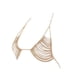thumbnail image 1 of Cadena de cuerpo de cristal brillante Colco Cadena del cuerpo con cuello Halter brillante para Festival de nocturno Oro, 1 of 7
