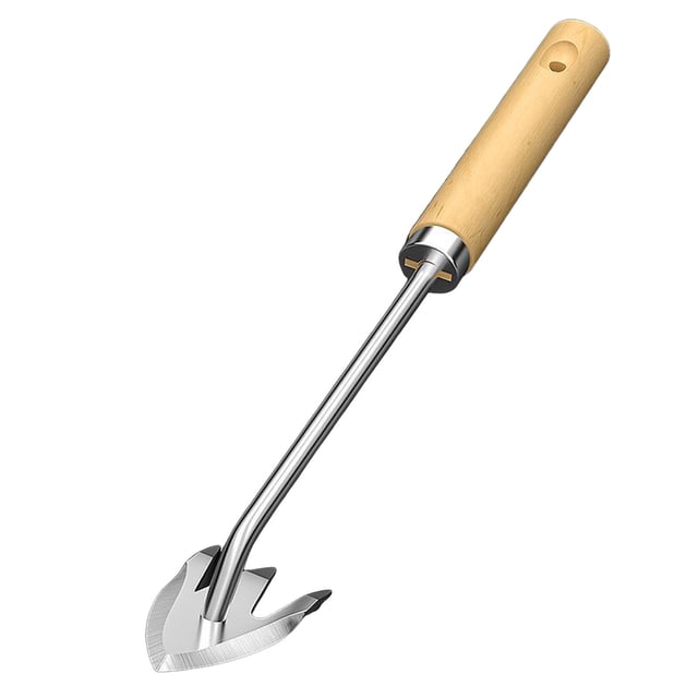 Manual Weed Remover Tool 2025 New 3 Tooth Steel Metal Material Garden Backyard Farm Uprooting