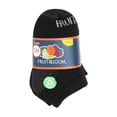 thumbnail image 1 of Tin Fruit Of The Loom para Niño, Afelpado Bajo Negro 5 Pares Talla CH, 1 of 4