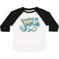 thumbnail image 3 of Inktastic Hooked on Jesus Christian Boys or Girls Toddler T-Shirt, 3 of 5