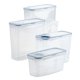 thumbnail image 1 of Contenedor de almacenamiento de alimentos LockNlock Pantry, sin BPA, juego de 4 piezas, 1 of 8