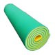 thumbnail image 3 of Colchón flotante, hamaca gruesa para nadar, balsa de agua portátil de 2 capas amarillo y verde, 3 of 9