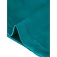thumbnail image 5 of INSPIRE CHIC Satin Cardigan for Women's 3/4 Sleeve Open Front Cropped Office Work Bolero Shrug S Blue, 5 of 6