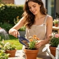 thumbnail image 6 of Gardening Shovel for Digging Sand Soil - Plastic Garden Trowel with Extended Handle for Potting Transplanting Loosening - Multipurpose Scoop for Indoor Outdoor Planting Home Vegetable Garden Balcony, 6 of 6