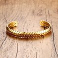 thumbnail image 2 of Pulsera Sunnimix para Mujer Dorado 8 Ancho, 2 of 8
