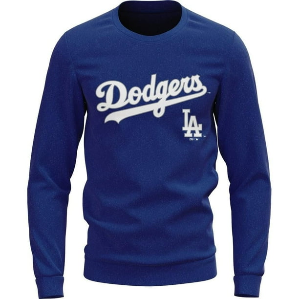 Sudadera FexPro México MLB Talla EG Cuello Redondo Los Angeles Dodgers Azul