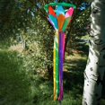 thumbnail image 3 of In the Breeze Kaleidoscope 38" Lotus Flower Windsock, Outdoor Floral Decoration, 5199, 3 of 3