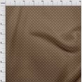 thumbnail image 4 of oneOone Silk Tabby Brown Fabric Asian Floral Block Craft Projects Decor Fabric Printed By The Yard 42 Inch Wide, 4 of 5