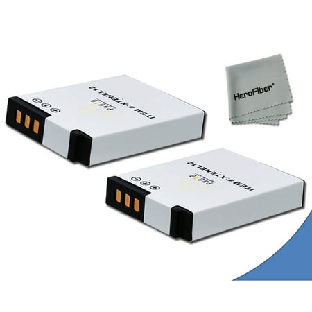 S630 Digital Camera Battery 2 High Capacity Replacement Nikon EN-EL12 Batteries for Nikon Coolpix S630 Digital Camera ()