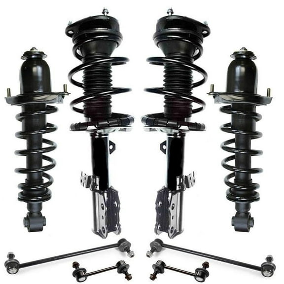 8Pc FRONT & REAR Complete Coil Spring Struts for Toyota 2000-2005 Gelica GT