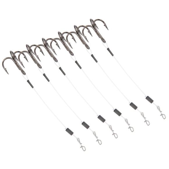 Lot de 2 Hameçons Dards de Pêche, Antirouille et Robustes, Hameçon de Ligne de Pêche 10 cm, Accessoire de Pêche pour Pêcheur