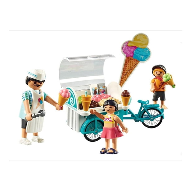 PLAYMOBIL Fun Stars – Cono De Helado Veloz Con Motor De Retroceso Y Cañón Lanzabolas, Juguete Para Niños De 4 Años En Adelante