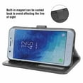 thumbnail image 1 of Mobile Phone Cover for Samsung J7-2018, Cover Premium Pu Leather Tpu Flip Cover Magnetic Closure Card Compartment Stand Function Wallet with Lanyard Protective Cover, 1 of 7