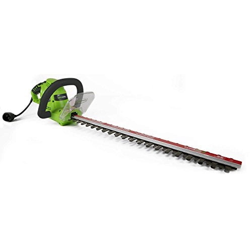Greenworks 4 Amp Corded Hedge Trimmer with Rotating Handle