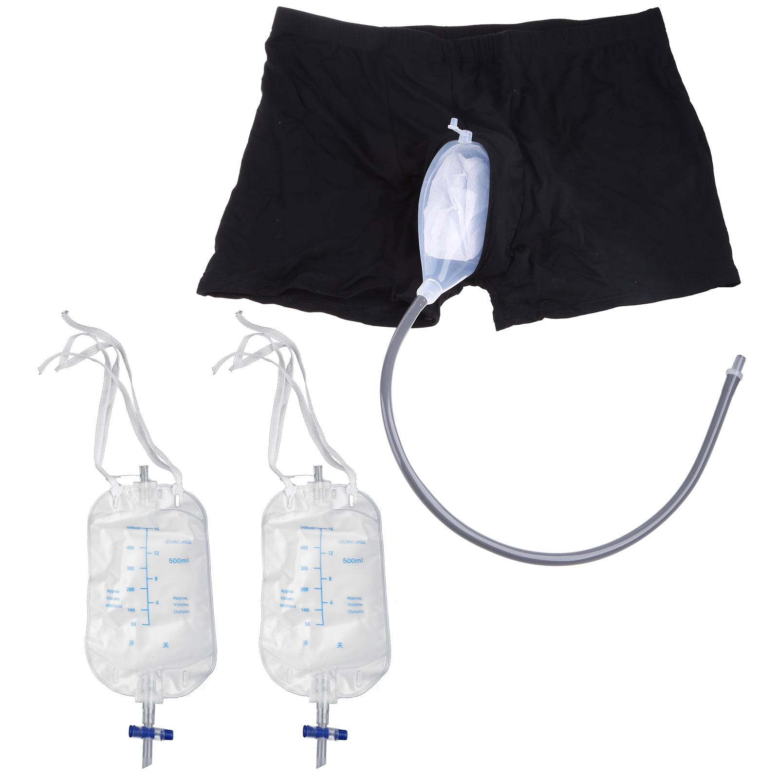 ZPAQI Male Urinal Bag Urine Collection Bag Wearable Trinidad and Tobago