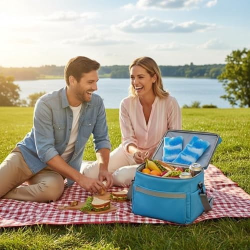JARTC Ice Packs for Coolers | Can Coolers | Breastmilk Cooler Ice Pack | Long-Lasting Reusable Ice Pack