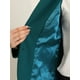 thumbnail image 5 of ChaqueDe Traje De ChaqueElástiCon Cuello De SolaPaOficiDe Trabajo PaMujer Azul Pavo Real XL, 5 of 6