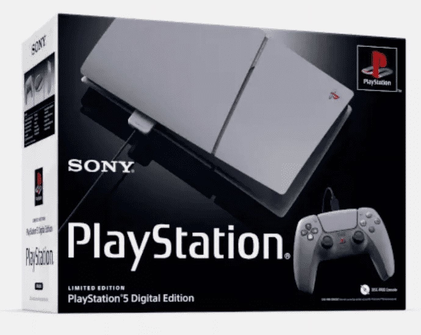Sony Playstation 5 Digital Version (Sony PS5 Digital) with Cosmic Red Extra Controller, Headset, Media Remote, MLB The Show 21, Accessory Starter Kit and Microfiber Cleaning Cloth Bundle - Walmart.com Sony Playstation 5 Digital Version (Sony PS5 Digital) with Cosmic Red Extra Controller, Headset, Media Remote, MLB The Show 21, Accessory Starter Kit and Microfiber Cleaning Cloth Bundle - Walmart.com