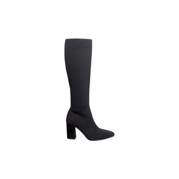 Botas Dama Emporium Tubo Alto Tacón 8cm Estilo 2409062 negro 23.5