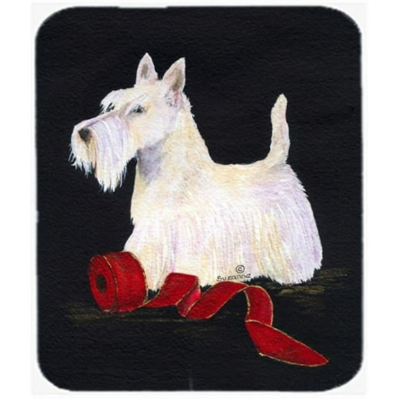 Scottish Terrier Mouse Pad, Hot Pad Or Trivet