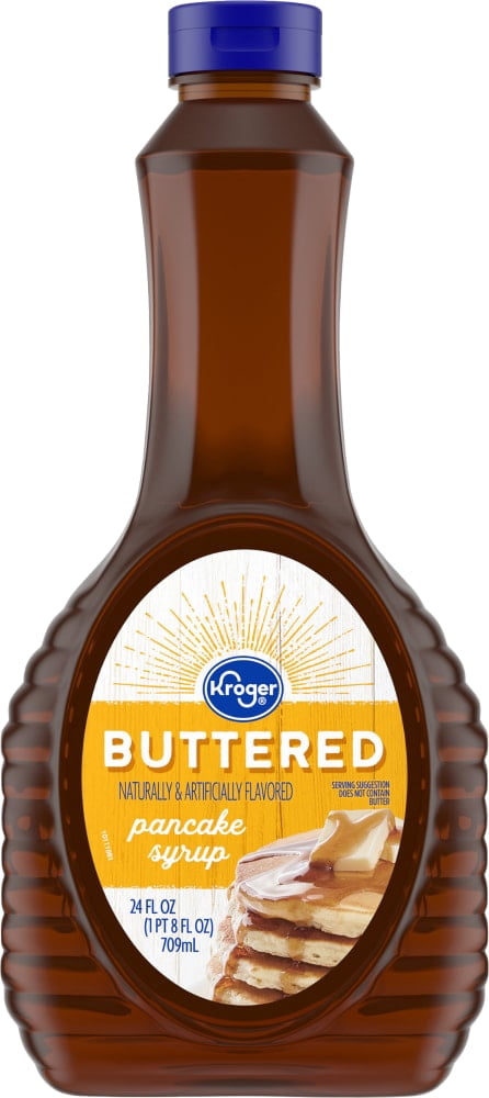 Kroger Buttered Pancake Syrup 24 fl oz - 3 count