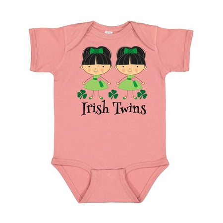 

Inktastic Irish Twins St Patricks Girls Gift Baby Girl Bodysuit