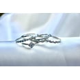 thumbnail image 3 of Sterling Silver Decorative Ring Set Diamond Shape CZ Focus, 3 of 3