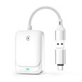thumbnail image 1 of Adaptador CarPlay inalámbrico MoKo para iPhone 2025 blanco, 1 of 8