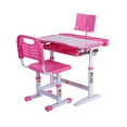 thumbnail image 2 of ZToonmas School Supplies Children Study Desk, Kid Desk, Boy and Girl Homework Desk and Chair Set, 2 of 8