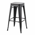 thumbnail image 6 of Oregon Contemporary Barstool In Black Steel And Black Wood - Set Of 2, 6 of 6