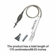thumbnail image 2 of JIhuahe Hot Tub Vacuum Cleaner, Manual Cordless Spa Vacuum Cleaner For Removing Dirt, Handheld Pool Vacuum Cleaner with 170cm Hose and Dual Heads,grey, 2 of 4